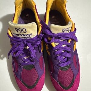 New Balance 990v2 x Teddy Santis “Purple Yellow” men’s size 12